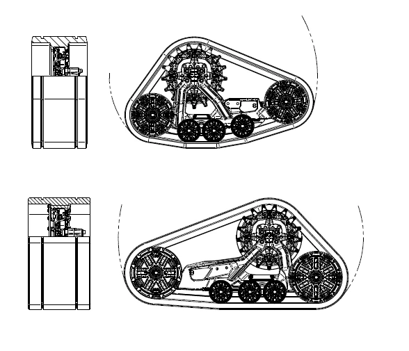 Technical drawing HD4 Pro